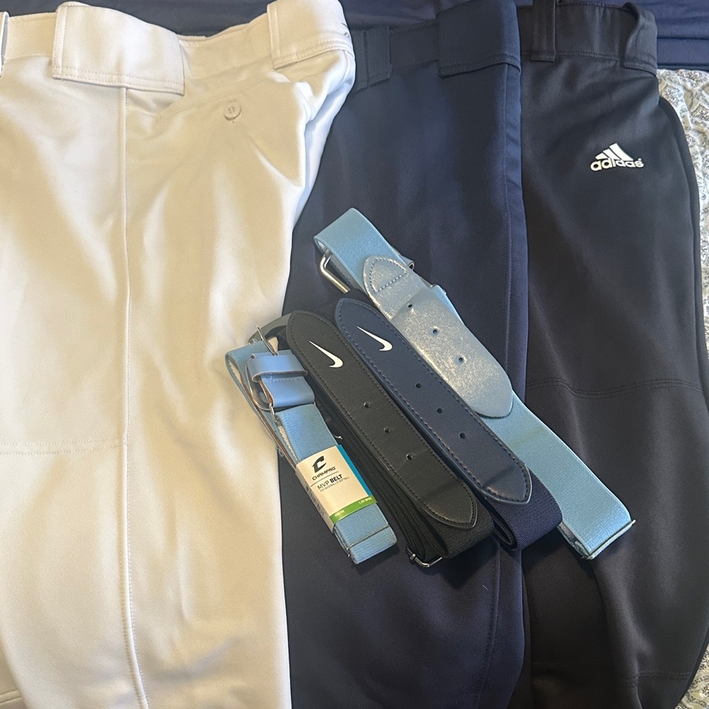 Softball Pants Adidas & Mizuno Women’s S (or girls large)